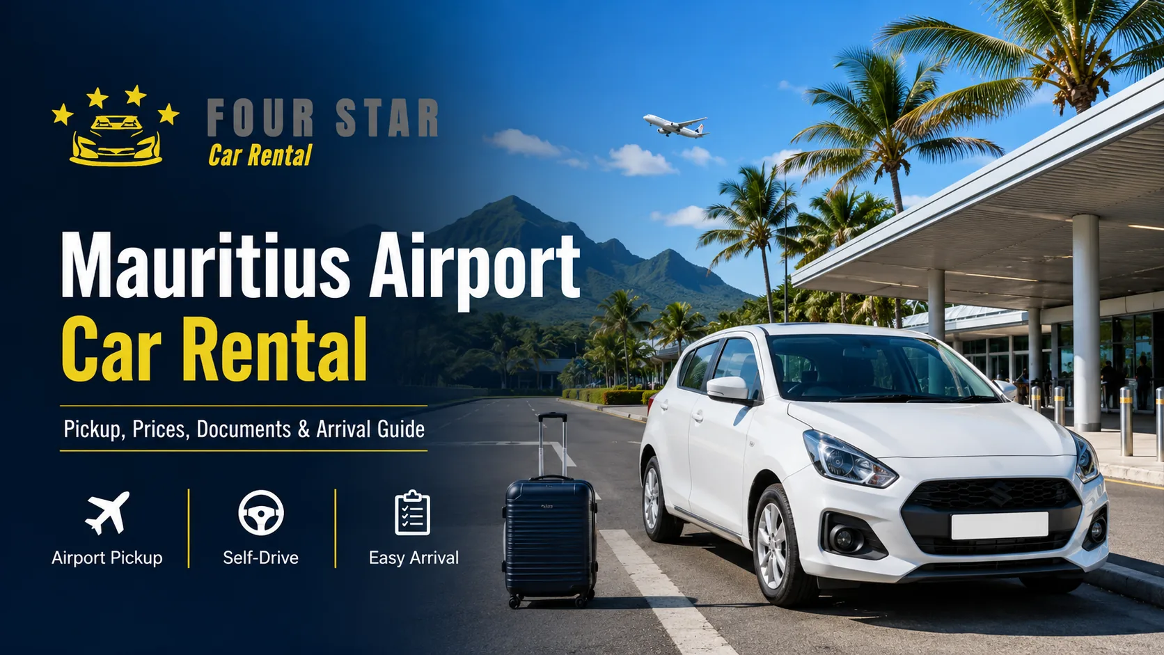 Mauritius Airport car rental guide for tourists arriving at SSR International Airport